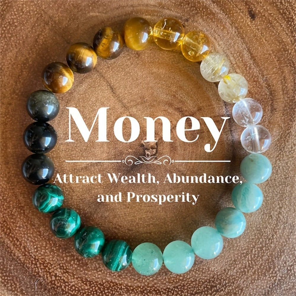 Natural Stone Crystal Bracelet For Women